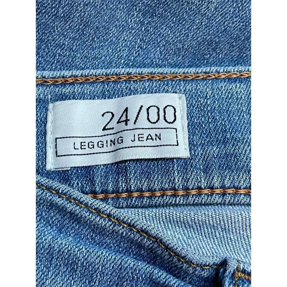 Gap 1969 Legging Jean Womens 24 / 00 Blue Light Wash Skinny Stretch